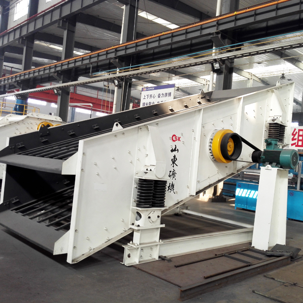 Circular vibrating screen